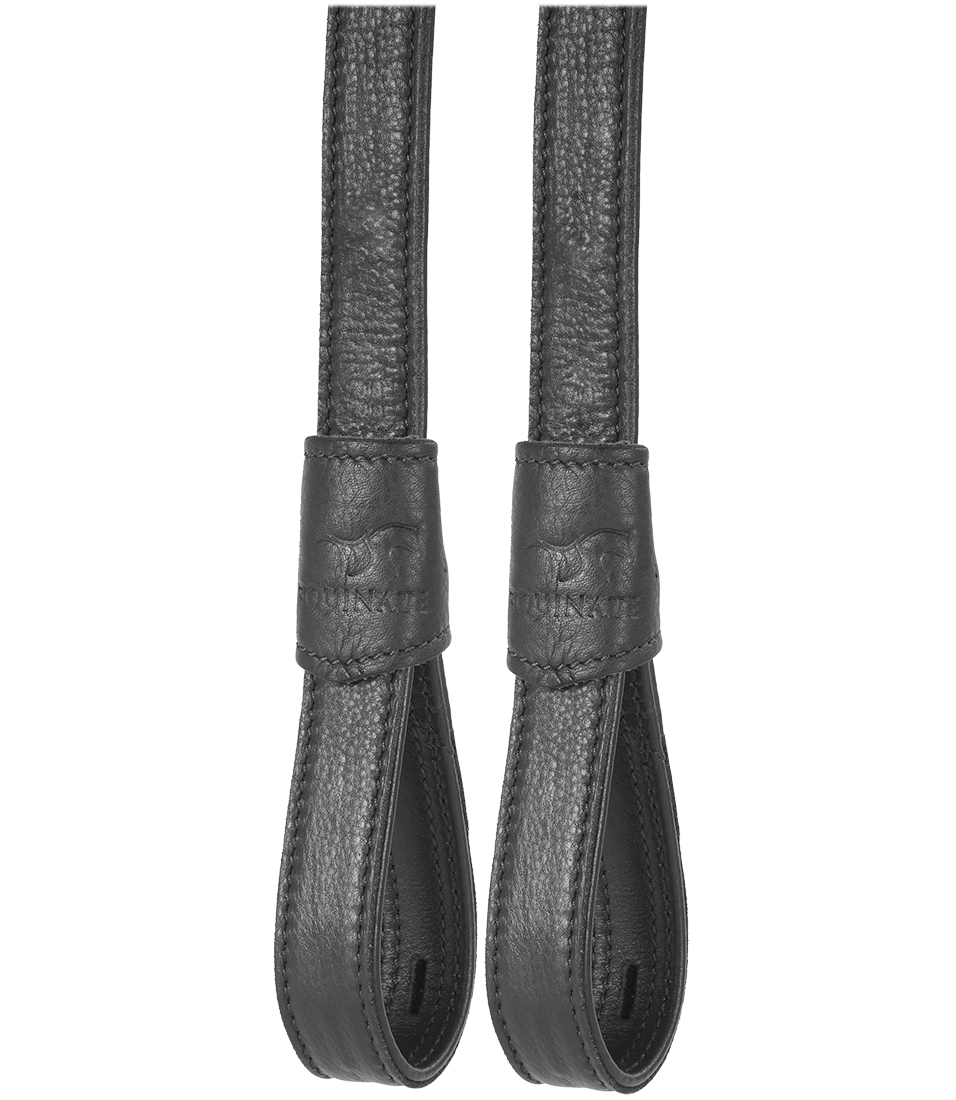 Equinate Slimline Mono Steigbügelriemen braun oder schwarz 60cm 70cm 80cm Leder 
